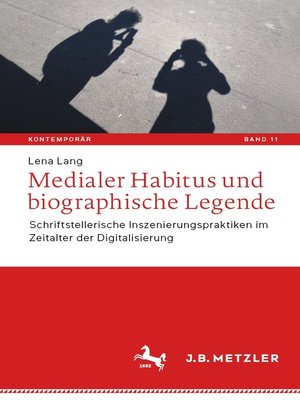 cover image of Medialer Habitus und biographische Legende